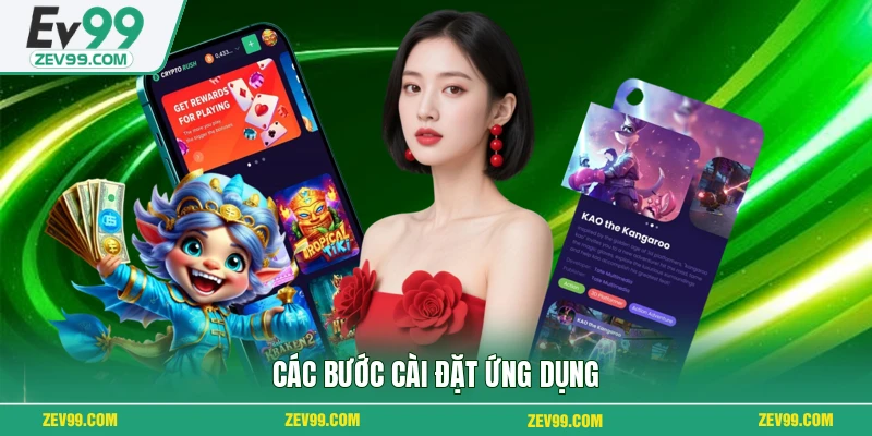 Các bước cài đặt ứng dụng